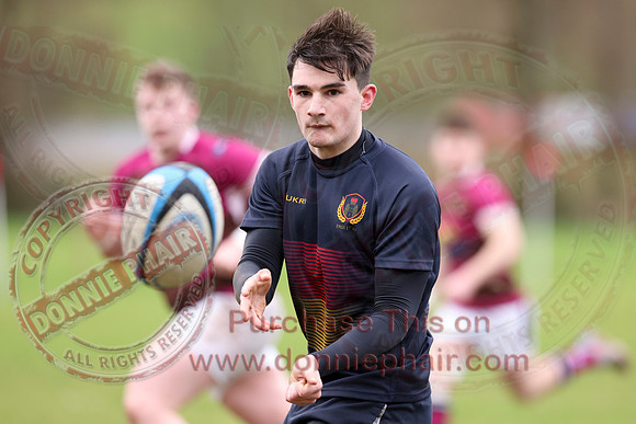 Enniskillen Royal ERGS (33) V Dungannon Royal (40) in Rugby Quarter-Final Ulster Subsidiary Schools Cup-1