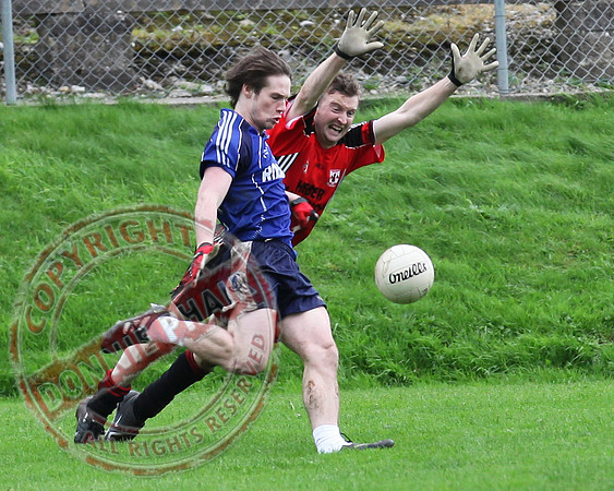Brookeborough V Kinawley in GAA Football Championship Game.