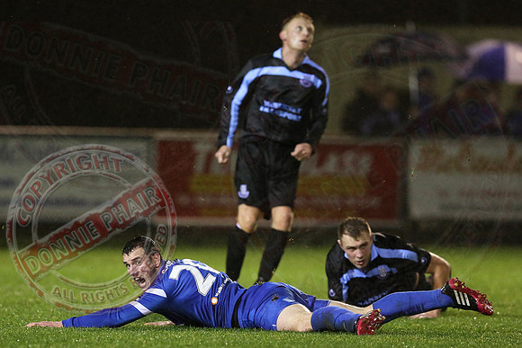 Ballinamallard United (2) V Ballymena United (3) in League Cup Semi-Final.