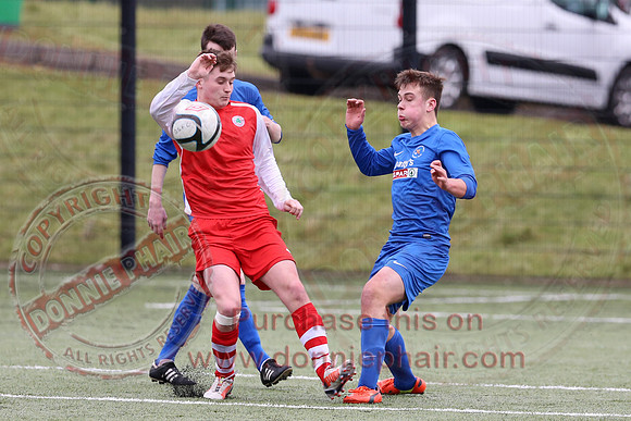 Ballinamallard Youth (2) V Cliftonville Youth (3) in IFA Youth League.