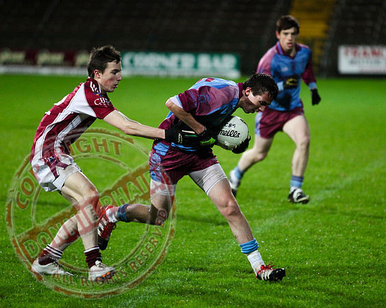 St. Michaels College Enniskillen V Omagh CBS in McCormick Cup game held in Brewster Park.