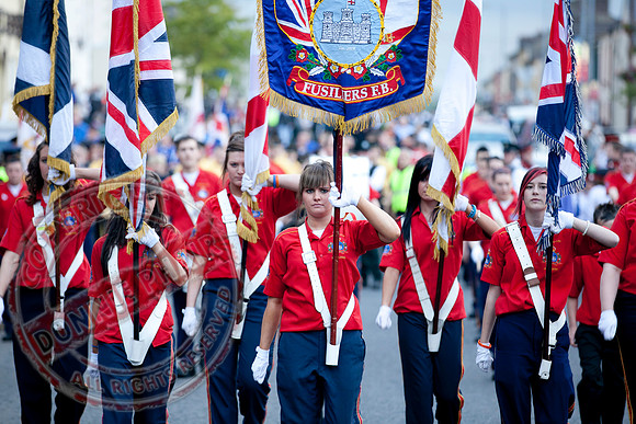 Loyalist Parade in Newtownbutler.