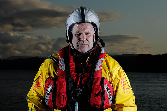 Enniskillen RNLI Helmsman Brian McAleer