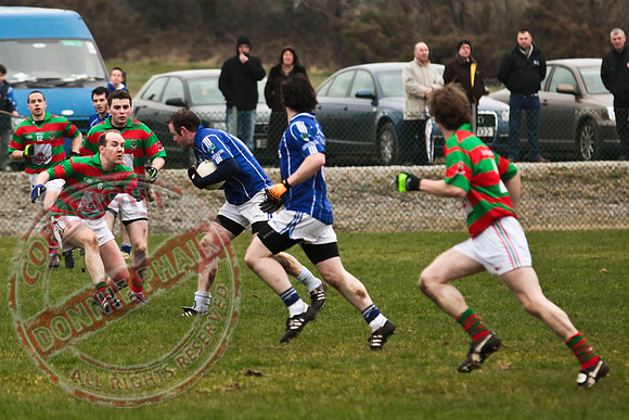 Devenish V Lisnaskea in Senior GAA Football League Final in Kinawley.  Devenish Won.
