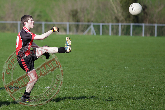 Maguiresbdirge V St. Teresa, Belfast in Ulster League GAA Football.