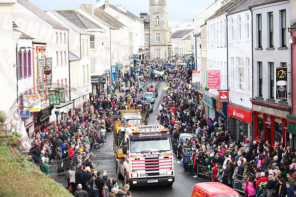 St. Patrick's Day celebrations in Enniskillen, County Fermanagh.