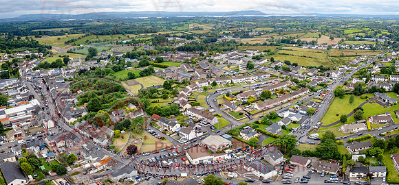 Aerial Photos of the Annual County Fermanagh Twelfth Demonstration In Irvinestown-32