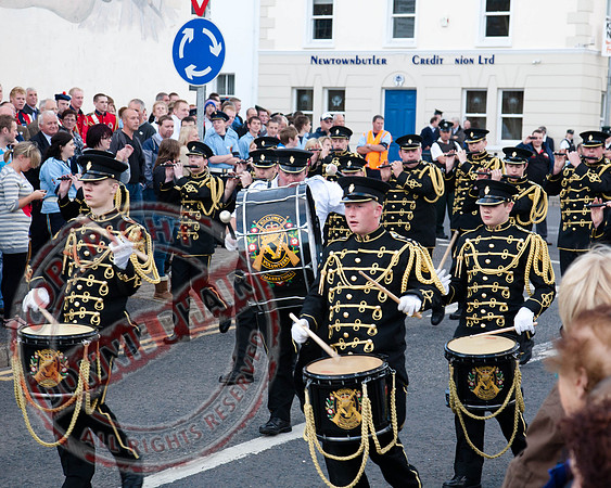 Loyalist Parade in Newtownbutler.