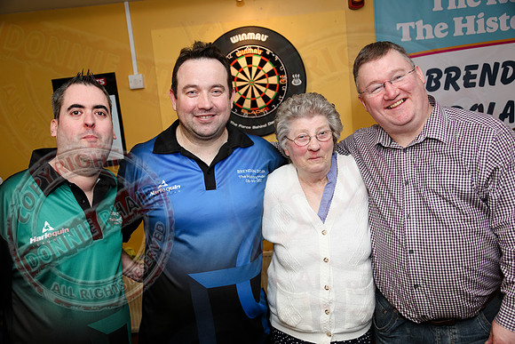 Charity Darts night starring Brendan Dolan in aid of the Childrens Heart Centre in Crumlin.