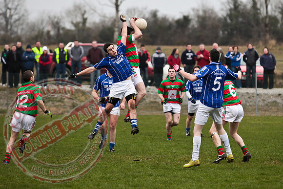 Devenish V Lisnaskea in Senior GAA Football League Final in Kinawley.  Devenish Won.