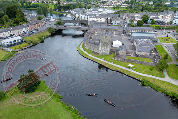 Aerial of Lough Erne Cot Launch