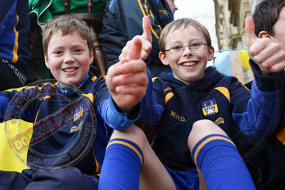 St. Patrick's Day celebrations in Enniskillen, County Fermanagh.