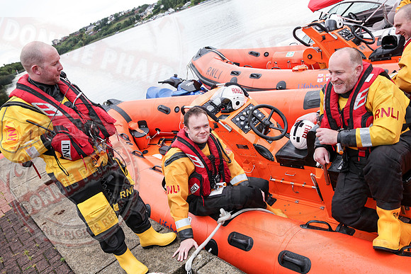 Charity Swim in Erne River in aid of RNLI.