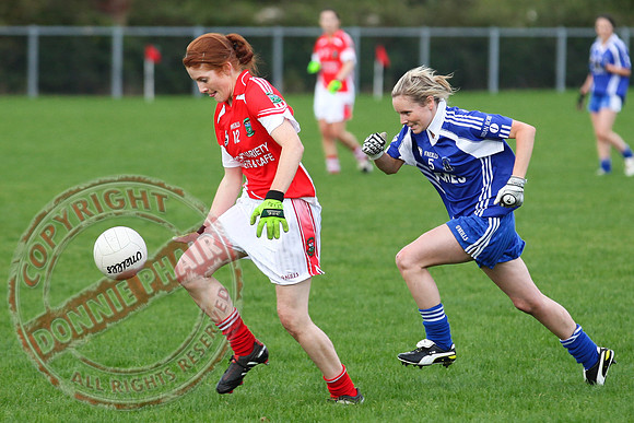 Ladies GAA Football League Final in Brookeborough between Kinawley and Newtownbutler First Fermanagh's.