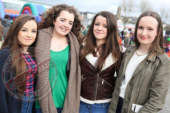 St. Patrick's Day celebrations in Enniskillen, County Fermanagh.