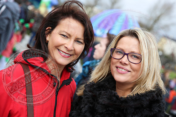 St. Patrick's Day celebrations in Enniskillen, County Fermanagh.