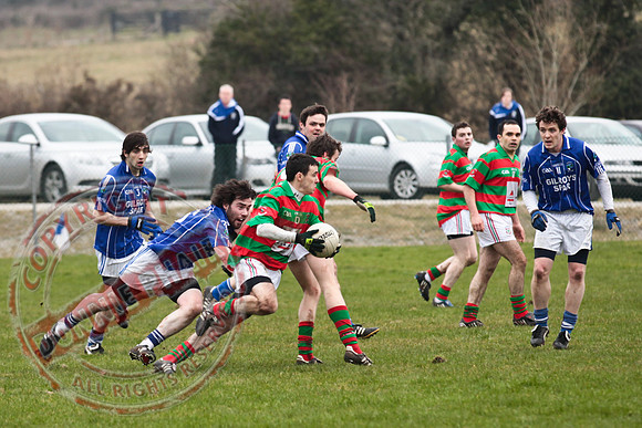 Devenish V Lisnaskea in Senior GAA Football League Final in Kinawley.  Devenish Won.