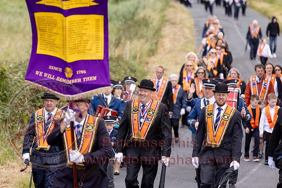 Annual County Donegal Twelfth Demonstration at Rossnowlagh-49