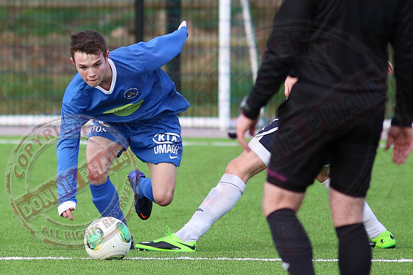 Ballinamallard United Reserves (6) V Coleraine (1) in IFA Reserve League