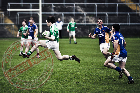 Fermanagh Senior Men V Wicklow in GAA Football in Brewster Park, Enniskillen.