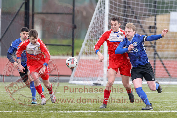 Omagh Hospitals (1) V Kesh (5) in Mercer Football League-3