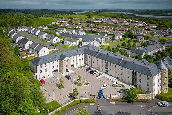 Aerial Photo of Residential Buildings in Enniskillen