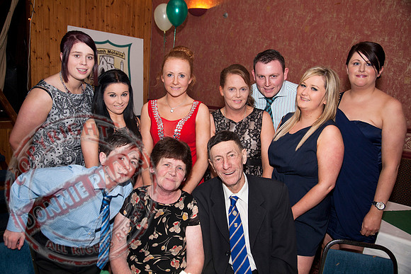 Irvinestown GAA Football Club Dinner Dance in Mahons Hotel, Irvinestown.