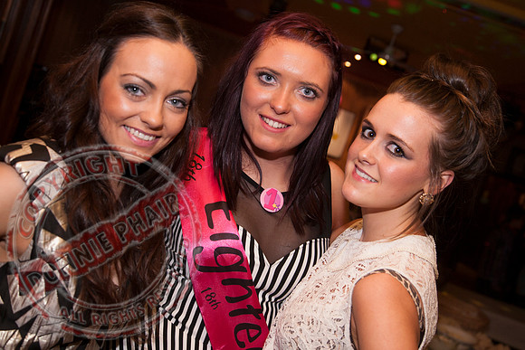 Danica Beattie's 18th Birthday Party in Clubhouse, Donagh.