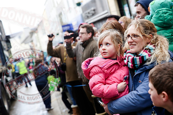 St. Patrick's Day celebrations in Enniskillen, County Fermanagh.