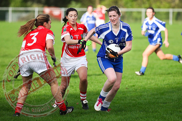 Ladies GAA Football League Final in Brookeborough between Kinawley and Newtownbutler First Fermanagh's.