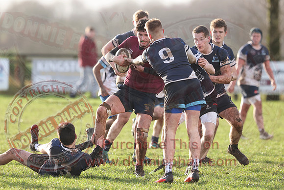 Enniskillen (19) V Belfast Met (19) in U18 Provincal League Youth Rugby-11
