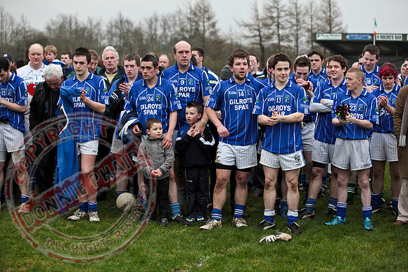 Devenish V Lisnaskea in Senior GAA Football League Final in Kinawley.  Devenish Won.