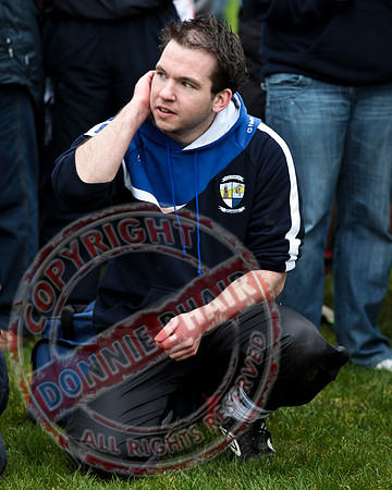 Devenish V Lisnaskea in Senior GAA Football League Final in Kinawley.  Devenish Won.