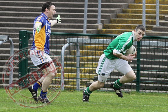 Fermanagh Senior Men V Wicklow in GAA Football in Brewster Park, Enniskillen.