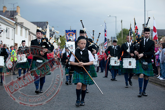 Loyalist Parade in Newtownbutler.