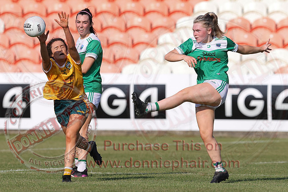 Antrim (3-15) V Fermanagh (0-11) in Ladies All Ireland GAA Football Junior Championship Final Replay-73
