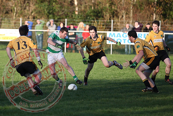 Teemore V Erne GAels from Belleek in Championship match in Garrision.